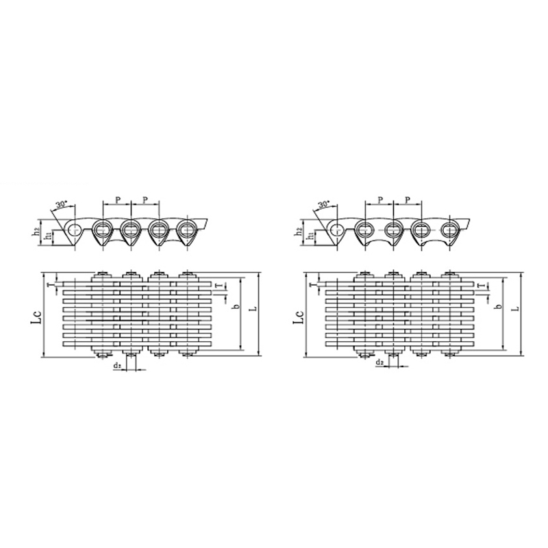 Flankekontakt lydløse kæder