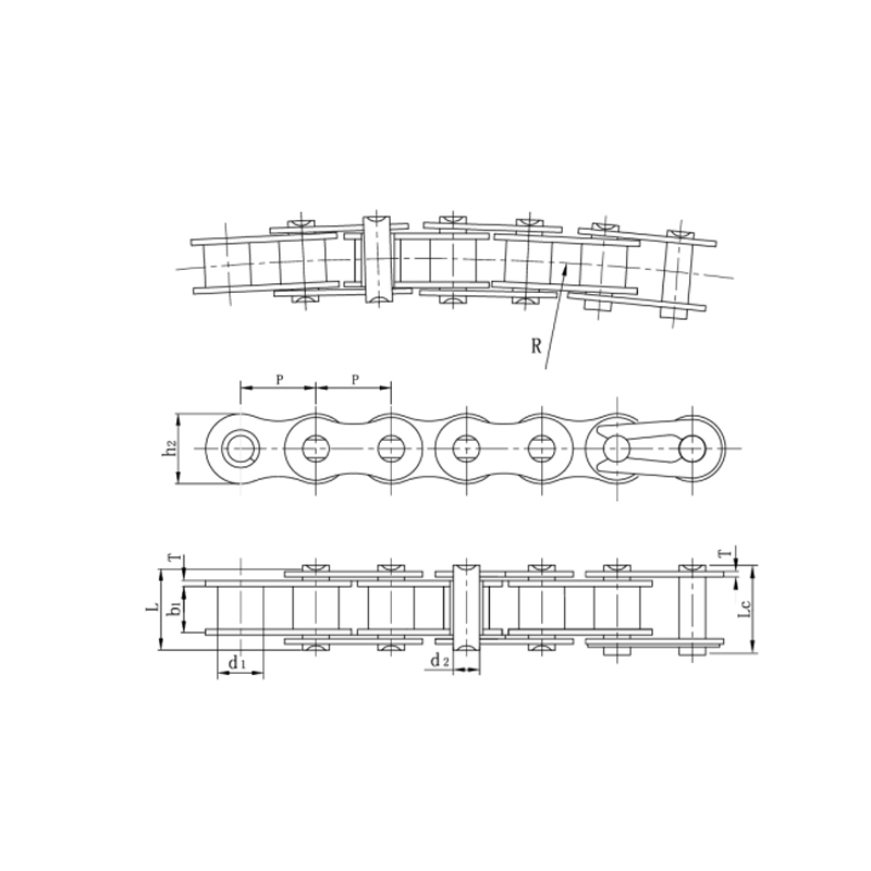 Stabil ydeevne holdbare sidebuekæder