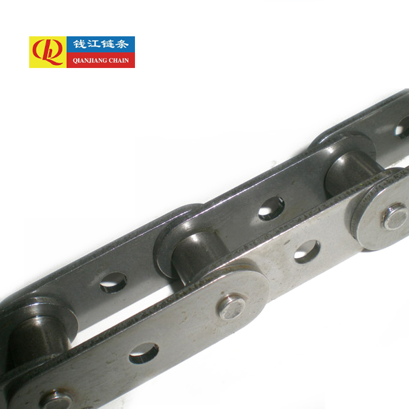 Dobbelt pitch transportørkæder med centrale huller