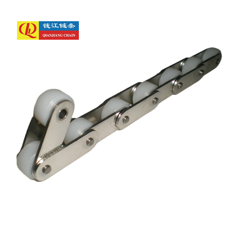 Dobbelt-pitch-transportørkæder i rustfrit stål