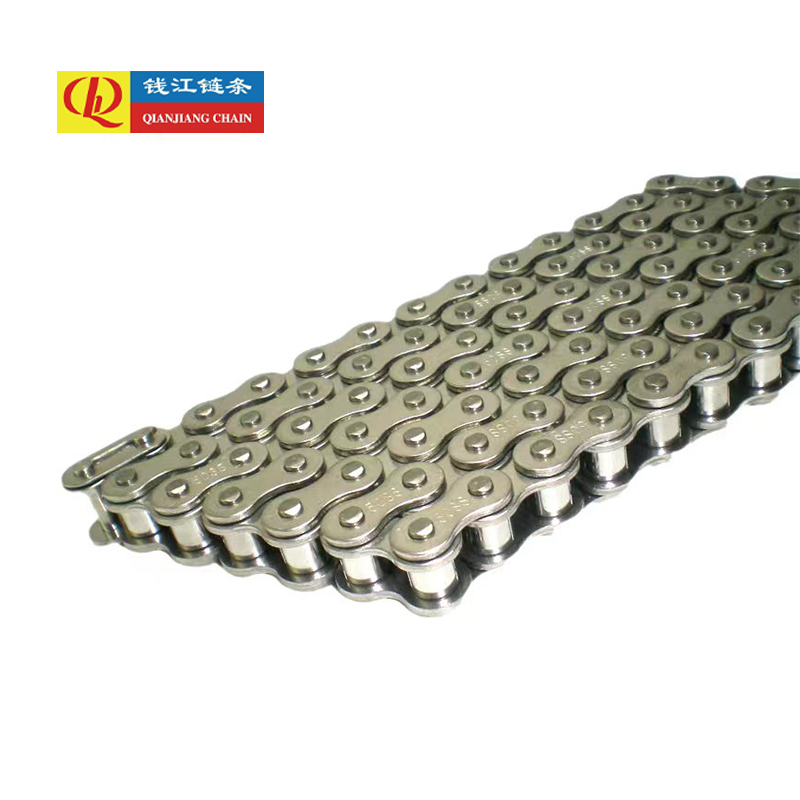 Præcisionsrullekæder i rustfrit stål med kort pitch