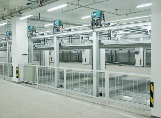 Kæden af det intelligente tredimensionelle parkeringspladsudstyr